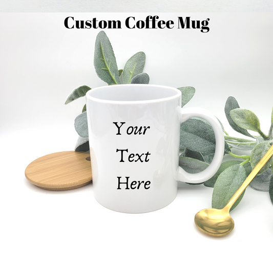 Custom coffee mug