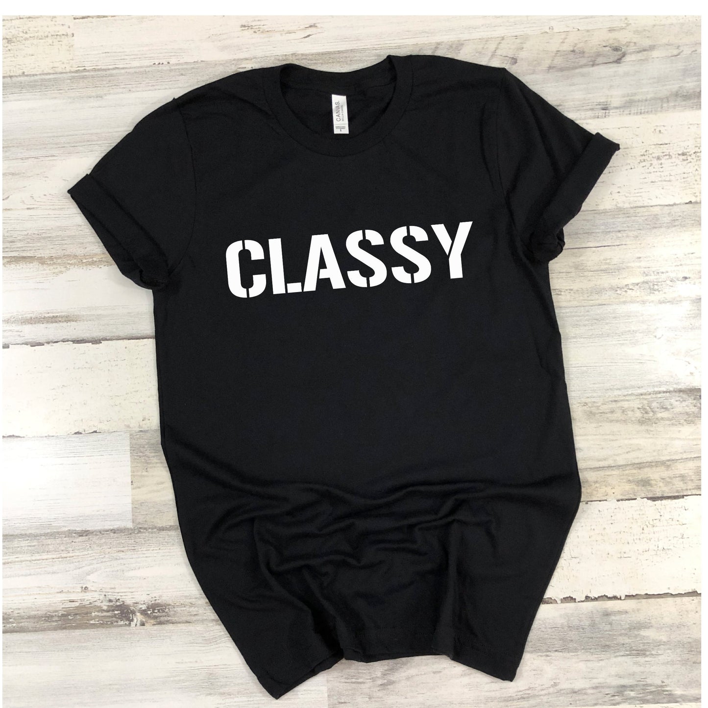 Classy Black T shirt, Women Shirt, Unisex T-shirt, Cotton Tee, Soft T-shirt