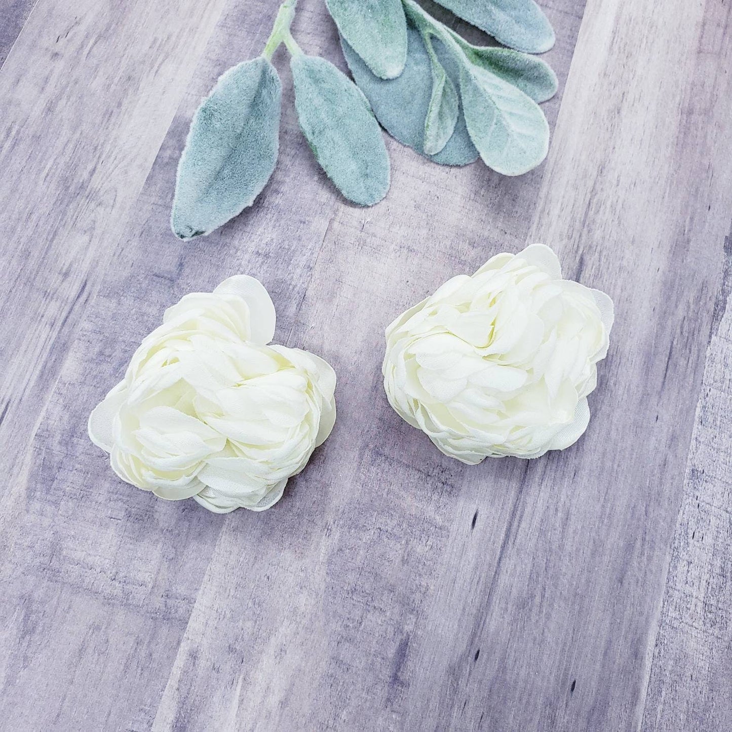 Cream , Eye Catching Flower  Earrings, Beautiful and delicate gift for Bride