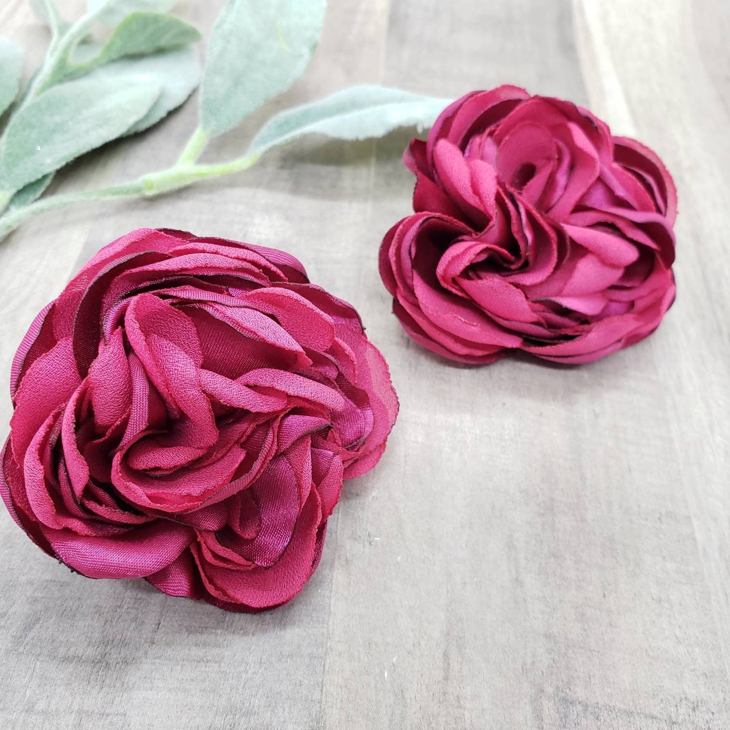 Deep Pink , Eye Catching Flower  Earrings, Beautiful and delicate gift.