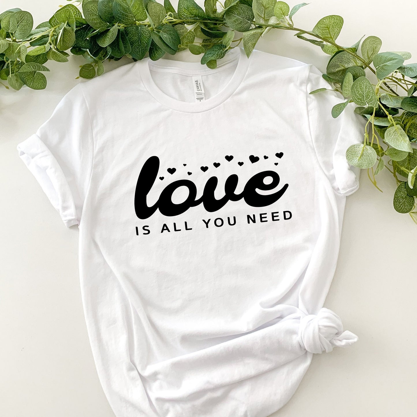 Love is all you need T-shirt, Women Motivational T-shirt/ Inspirational Girl Tee/ Love gift