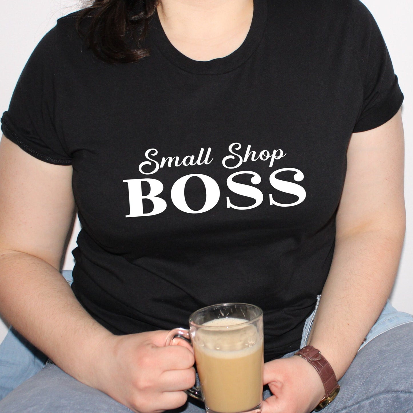 Small Shop BOSS T-shirt/ Women/Inspirational Girl Tee/ Empowering Women shirt