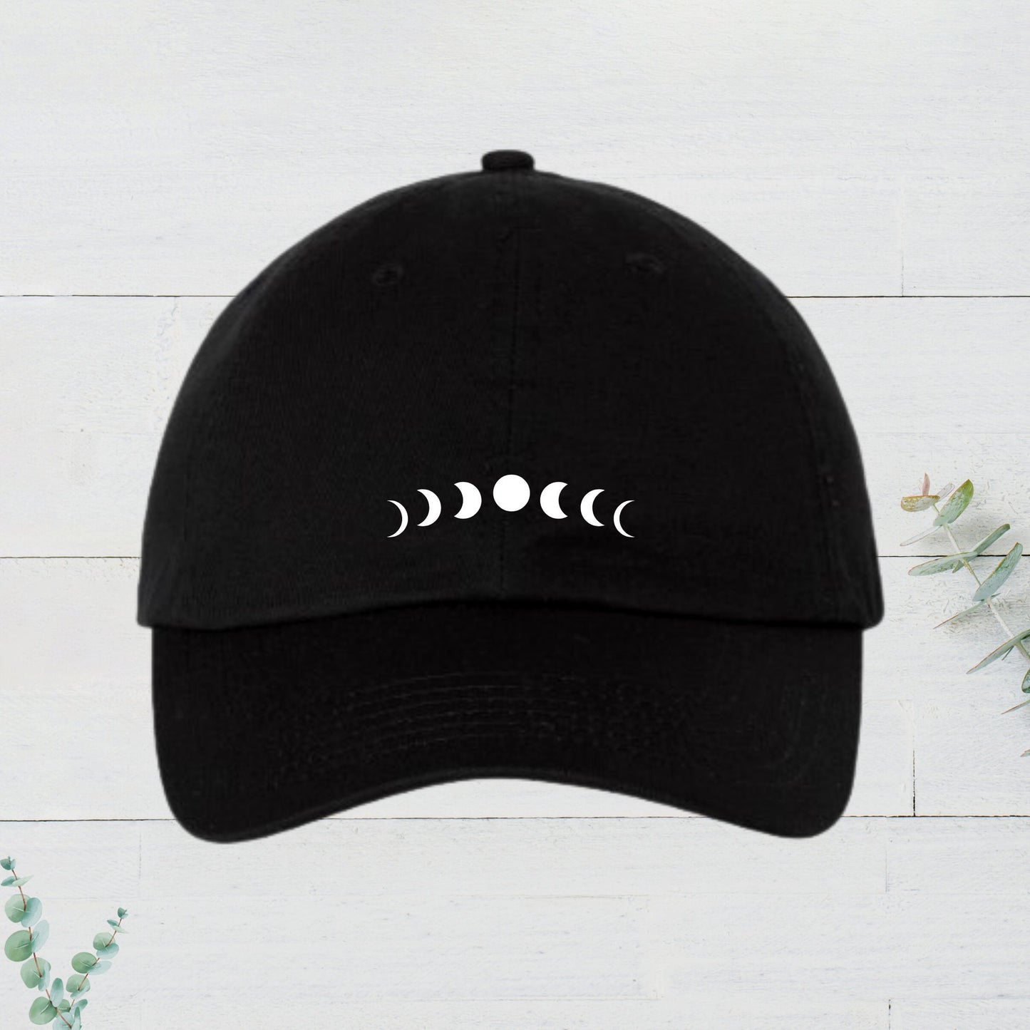 Moon Phases, Baseball cap, Adjustable Printed Hat