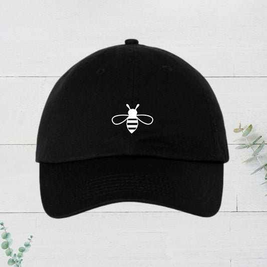 Bee Baseball cap, Adjustable Printed Hat