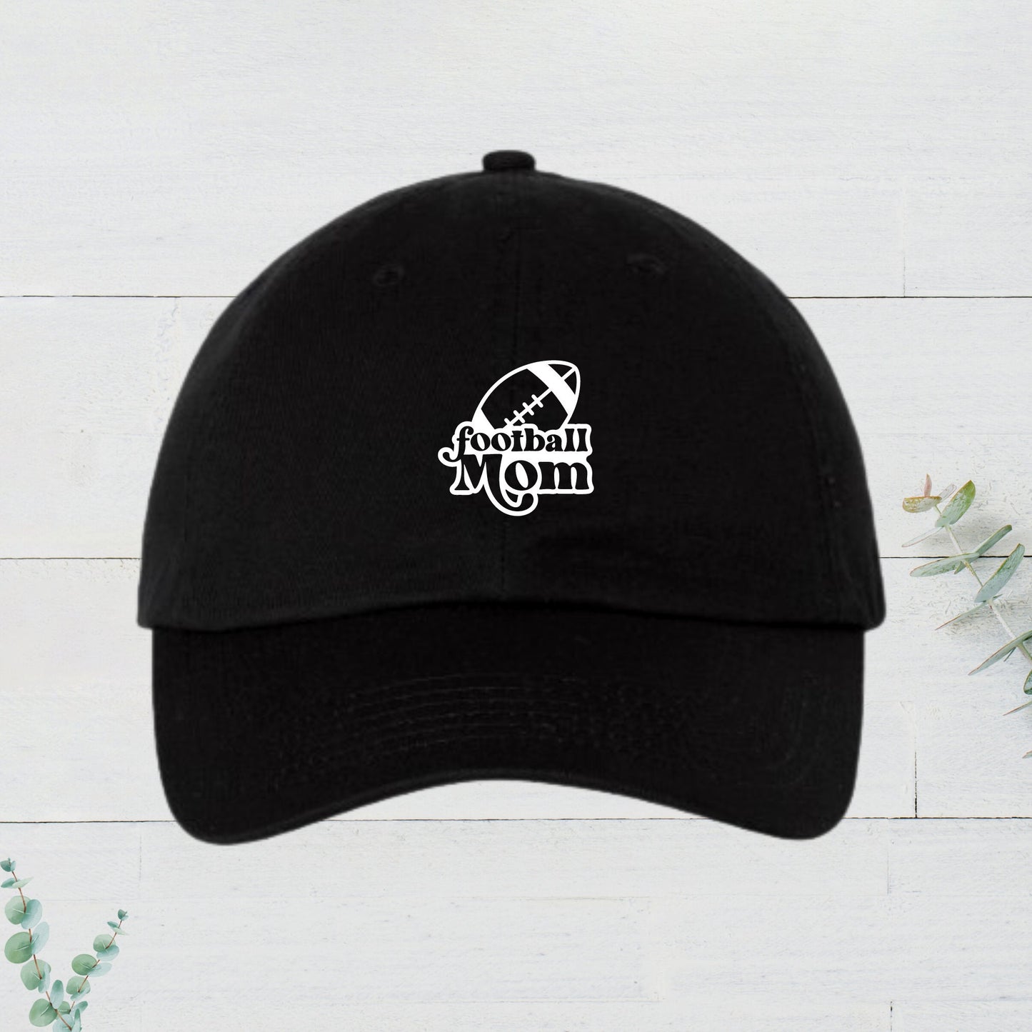 Football Mom, Baseball cap, Adjustable Printed Hat