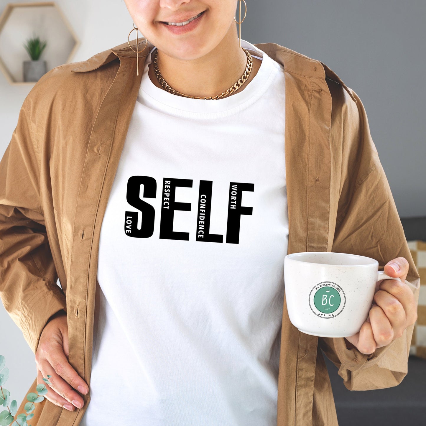 Self love Tee, Women Personalized T-shirt, Mom shirt, Best gift for her.