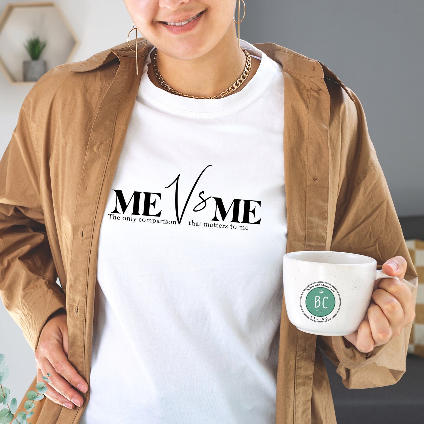 Me vs me Tee, Women Personalized T-shirt, Mom shirt, Best Motivational gift for her.