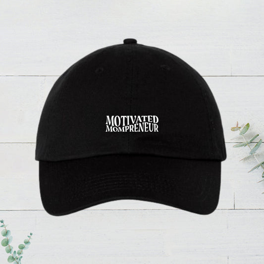 Motivated Mompreneur, Baseball cap, Adjustable Printed Hat