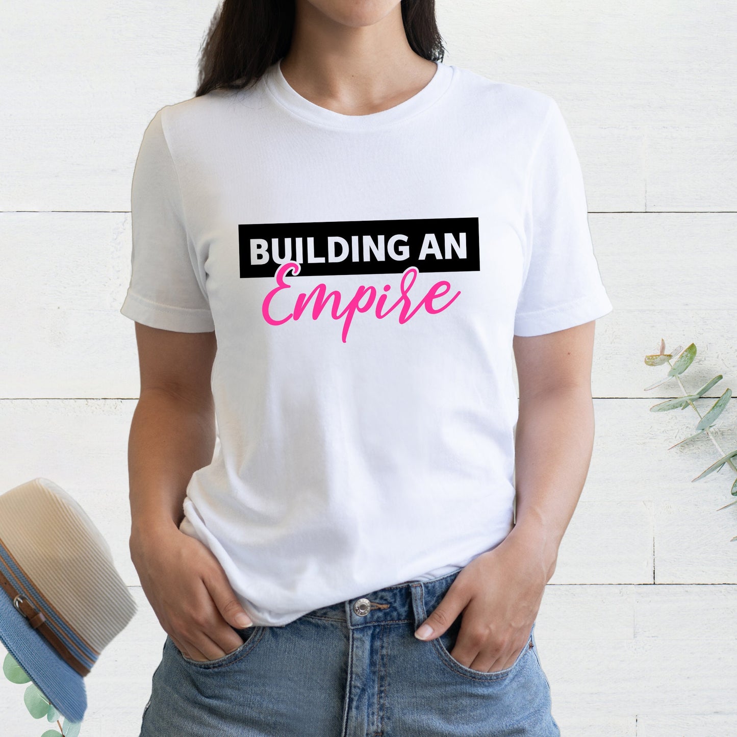 Building an empire Tee, Women Personalized T-shirt, Mom shirt, Best Motivational gift for her.