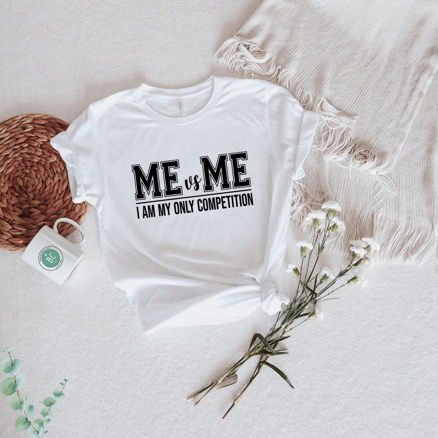 Me vs me Tee, Women Personalized T-shirt, Mom shirt, Best Motivational gift for her.